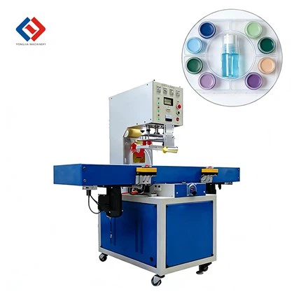 Machine de conditionnement sous blister automatique à haute fréquence