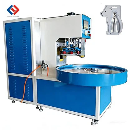 Machine de conditionnement sous blister à quatre stations